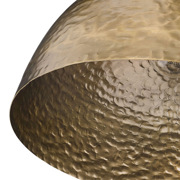 Shepard Modern Brass One-Light Large Pendant, image 5